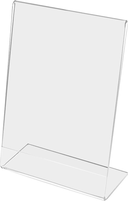 Bent Acrylic Vertical Frame, Clear, 3.5X5" - 1 Pkg