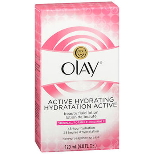 Olay Active Hydrating Beauty Fluid Original - 4 oz