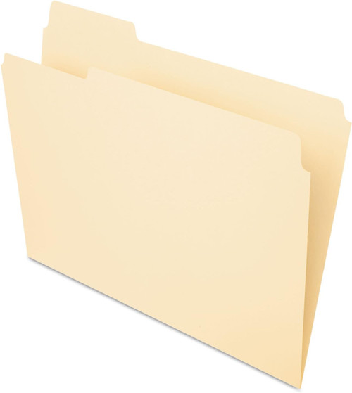 Manila File Folder Letter Size 100ct, 1/3cut