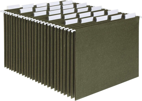Oxford Hanging File Folder, Green, Letter - 25 ct Pack