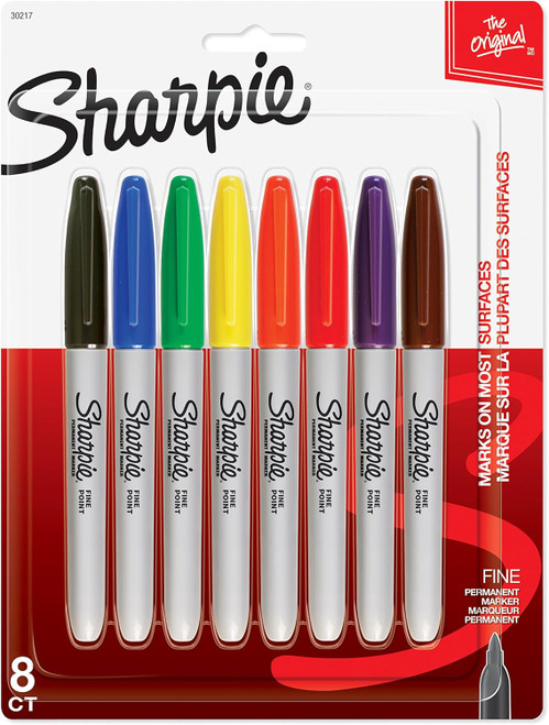 Sharpie Permanent Marker 8ct, Assorted