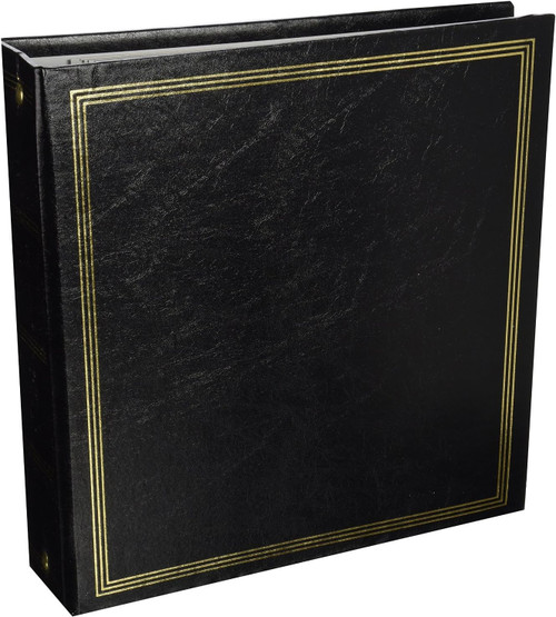 Magnetic 3 Ring Photo Album, Asst, 100 Pg - 1 Pkg