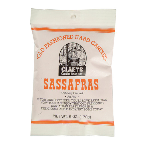 Claeys Hard Candies, Sassafras, 6 oz - Each