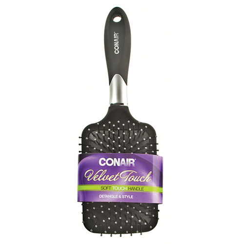 Conair Velvet Touch Paddle Hair Brush - Each