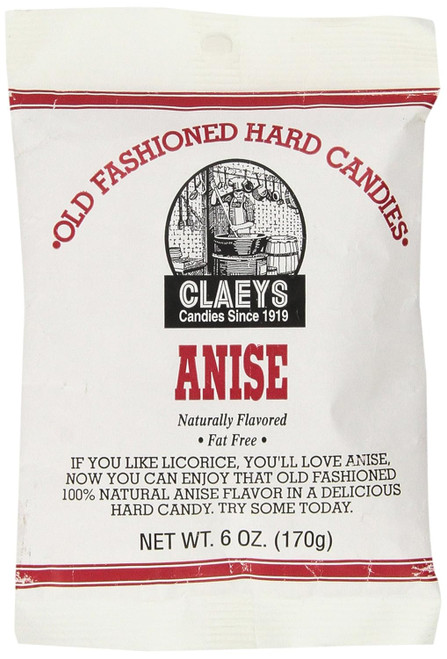 Claeys Hard Candies, Anise, 6 oz - Each