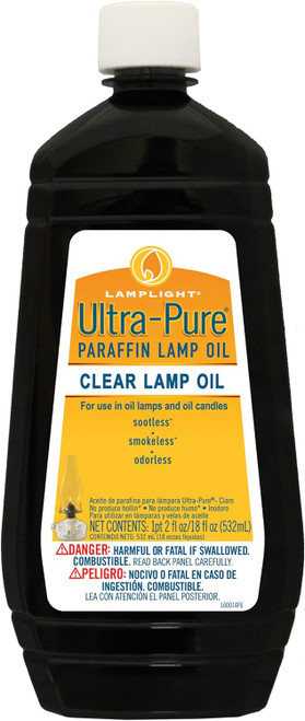 Lamp Oil Ultra-Pure, Clear, 18 oz