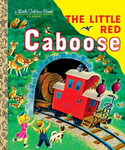 Little Golden Book "The Little Red Caboose" - 1 Pkg