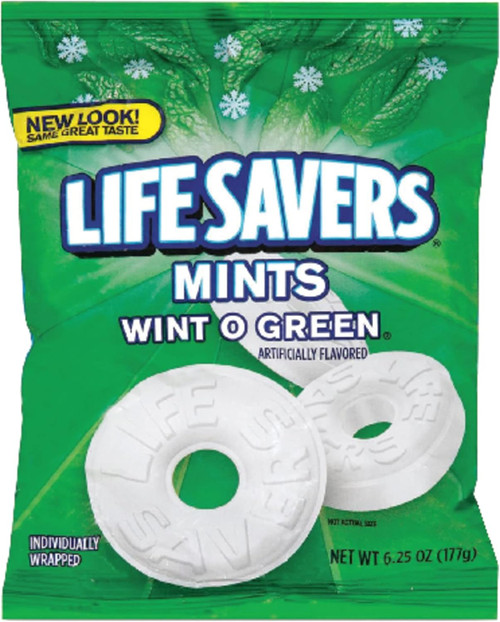 Life Savers 6.25 oz Bags, Winter Green, 6.25 oz - 1 Bag