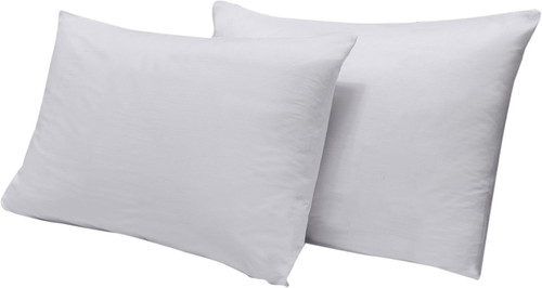 Pillow Cover With Zipper - 2 Pack, 21"X27"/Standard, White - 1 Pkg