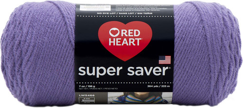 E300 Super Saver Yarn, Lavender, 7 oz - 3 Packs