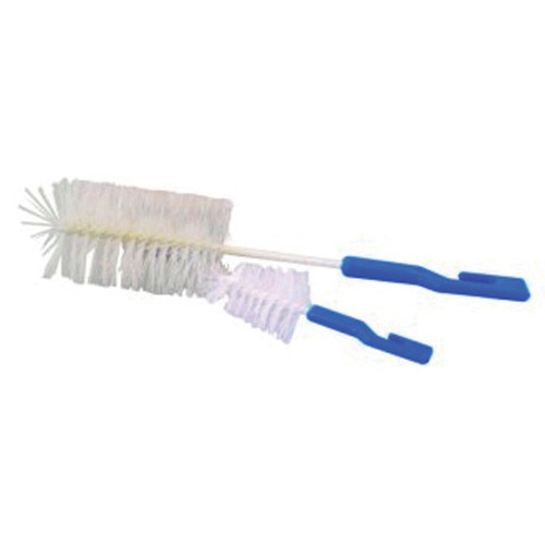 Combo Bottle Brush & Nipple Brush, White - 1 Pkg