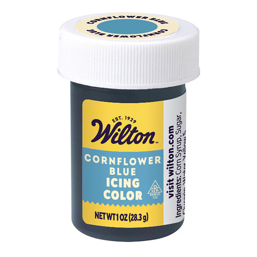 Paste Food Colors, Cake Decorating, Sky Blue, 1 oz - 1 Pkg
