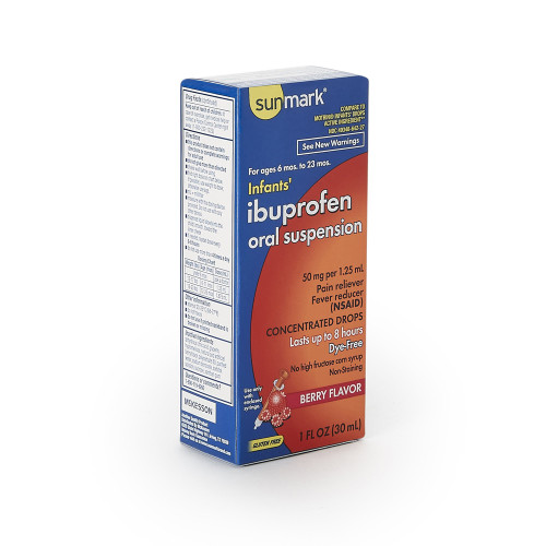 Sunmark Infants' Ibuprofen Oral Suspension Berry - 0.5 oz