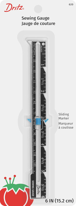 Sewing & Knitting Gauge, 6" - 1 Pkg