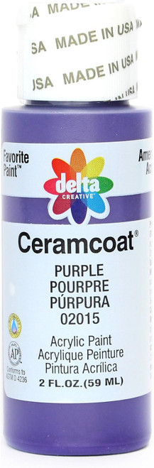 Ceramcoat Acrylic Paint, Purple, 2 oz - 1 Pkg