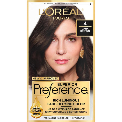 L'Oreal Superior Preference - 4 Dark Brown