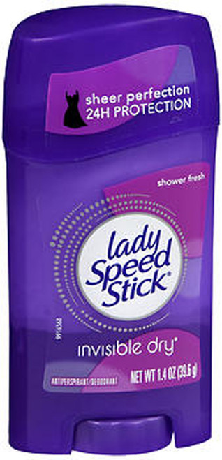 Lady Speed Stick Invisible Dry Antiperspirant Deodorant Shower Fresh - 1.4 oz