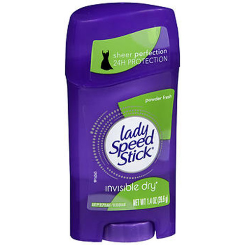 Lady Speed Stick Invisible Dry Antiperspirant/Deodorant Powder Fresh - 1.4 oz