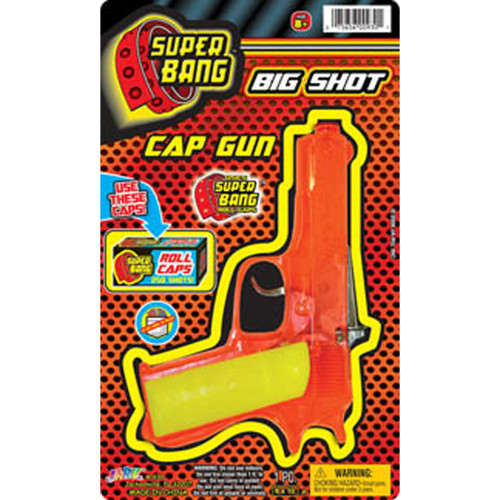 Super Bang Big Shot Cap Gun- 1 Pkg