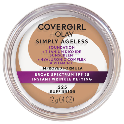 Covergirl Simply Ageless Foundation, Buff Beige - 1 Pkg