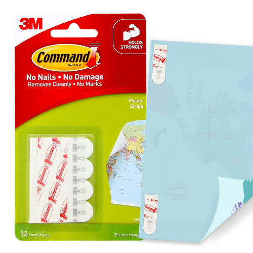 Command Poster Strips/Adhesive - 1 Pkg