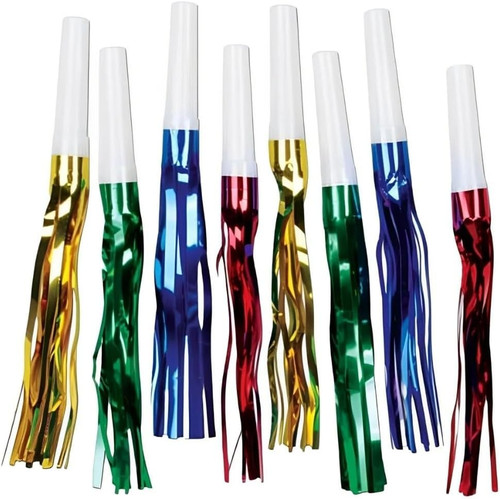 Fringed Squawkers, Party Favors, 8 Ct - 1 Pkg