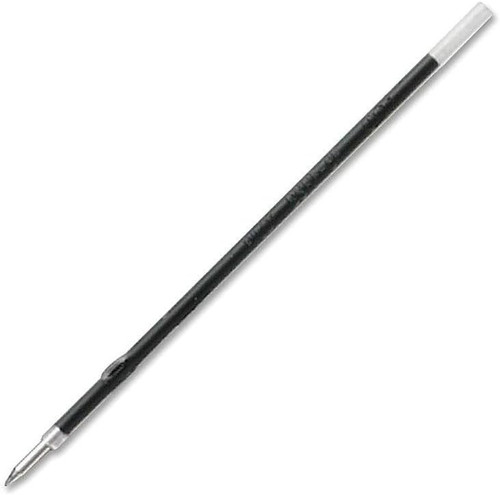Retractable Ball Point Pen Refill, Black, Fine - 1 Pkg