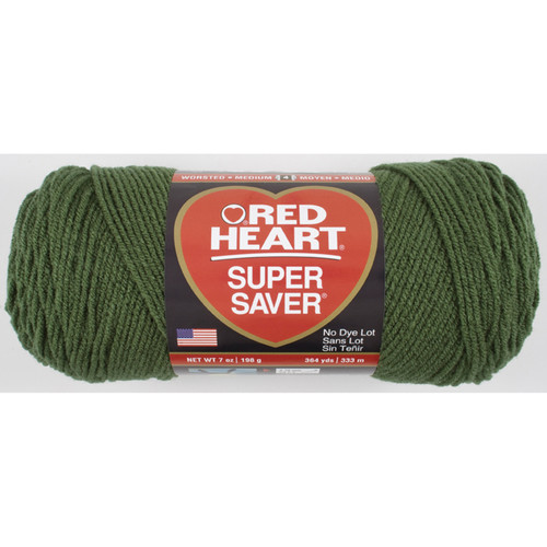 E300 Super Saver Yarn, Medium Thyme, 7 oz - 3 Packs