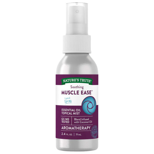 Nature's Truth Muscle Ease Soothing On the Go Hydrating Mist - 2.4 oz