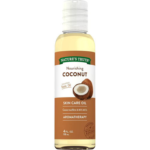 Nature's Truth Liquid Coconut Oil Unscented - 4 oz