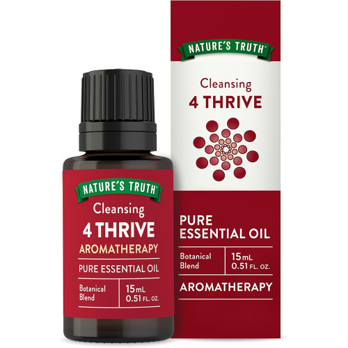 Nature's Truth 100% Pure Botanical Blend Essential Oil Cleansing - .5 oz