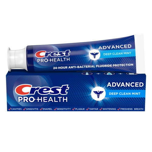 Crest Pro-Health Advanced Fluoride Toothpaste Soothing Smooth Mint - 5.1 oz