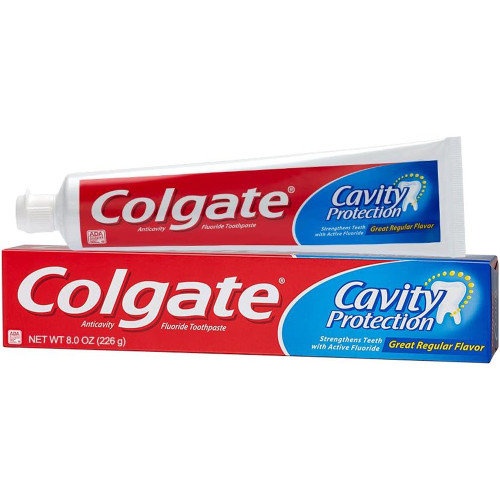 Colgate Cavity Protection Fluoride Toothpaste Regular Flavor - 8 oz Colgate Cavity Protection Fluoride Toothpaste Regular Flavor - 8 oz