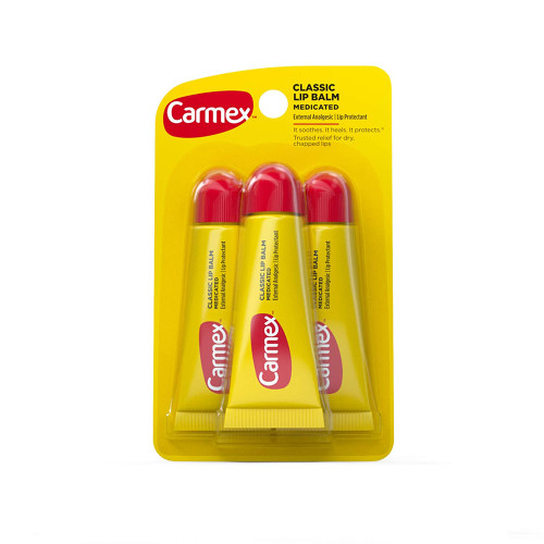 Carmex Classic Lip Balm Medicated - 12 ct