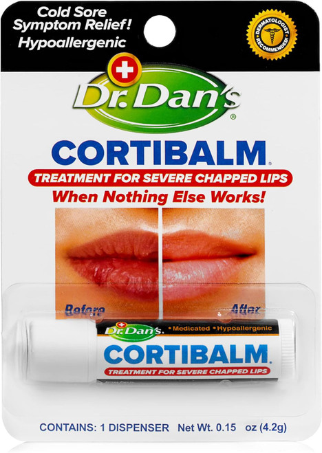 Dr. Dan's CortiBalm Lip Balm - .14 oz