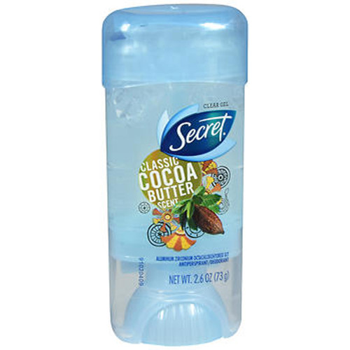 Secret Scent Expressions Anti-Perspirant Deodorant Clear Gel Cocoa Butter Kiss - 2.6 oz