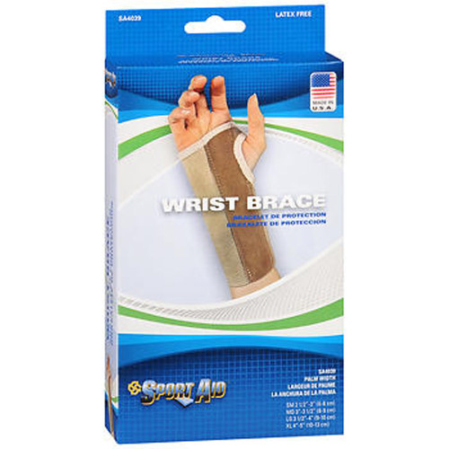 Sport Aid Wrist Brace SM/Left - 1 ea.