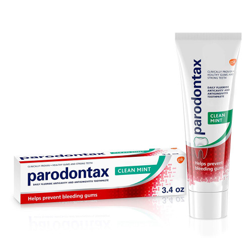 Parodontax Daily Fluoride Anticavity And Antigingivitis Toothpaste Clean Mint - 3.4 oz