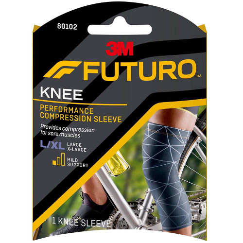 Futuro Sport Performance Compression Knee Sleeve Large/X-Large - 1 Sleeve