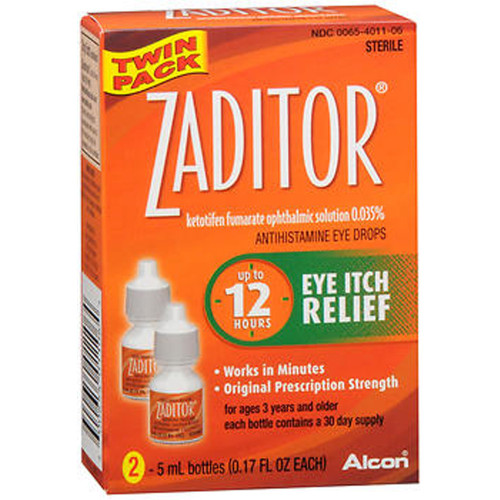 Zaditor Antihistamine Eye Drops - 10 mL