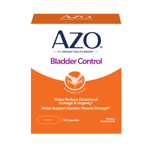 Azo Bladder Control with Go-Less Supplement Capsules - 54 Capsules