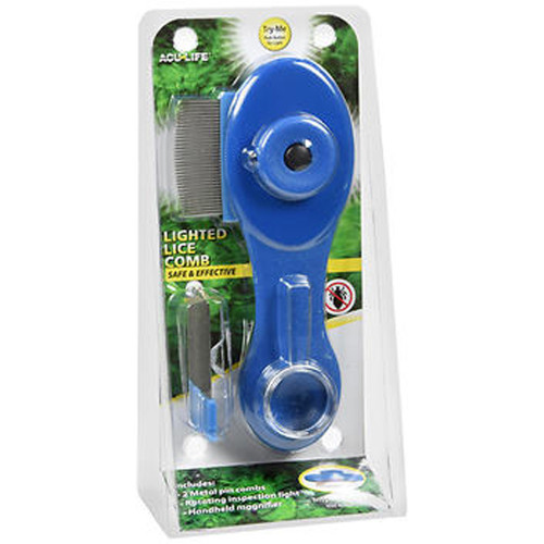 Acu-Life Lighted Lice Comb - Each