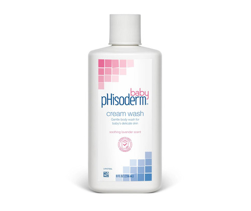 pHisoderm Baby Tear-Free Cream Wash Soothing Lavender Scent