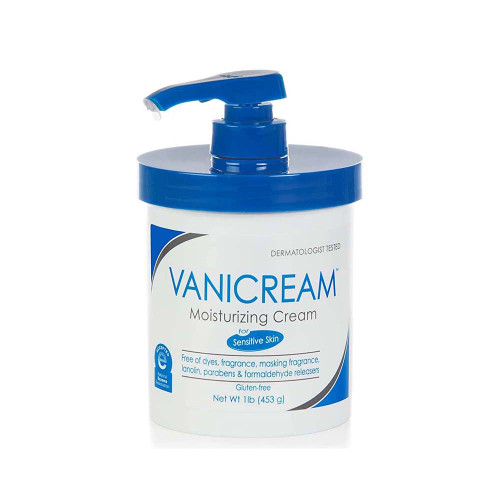 Vanicream Moisturizing Skin Cream for Sensitive Skin with Pump Dispenser - 16 oz