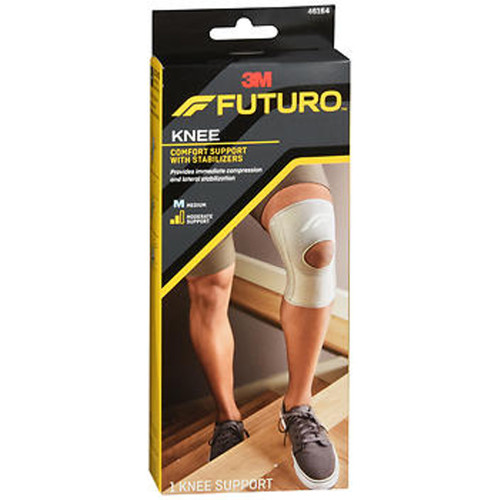 FUTURO Comfort Support With Stabilizers Knee Moderate Support Medium 46164