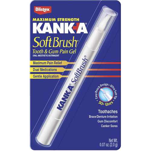 Kank-A Soft Brush Tooth & Gum Pain Gel - 0.07 oz