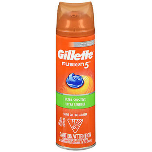 Gillette Fusion5 Shave Gel Ultra Sensitive - 7 oz