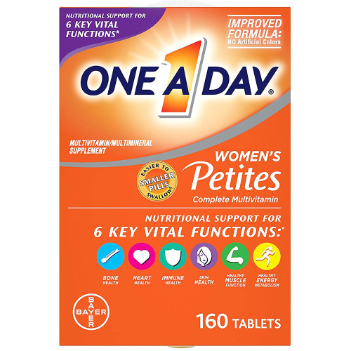 One A Day Women's Petites Multivitamin/Multimineral Supplement - 160 Tablet