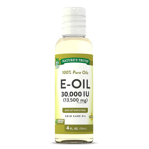 Nature's Truth E-Oil 30,000 IU Skin Care Oil Lemon Scented - 4 oz