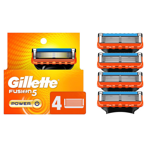 Gillette Fusion Power Cartridges - 4 ct